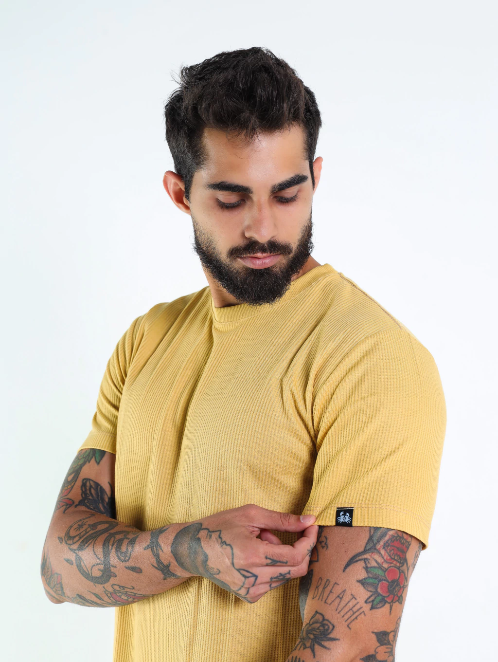 Camisa malha Texturizada