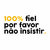 Camiseta 100% fiel por favor não insistir Coleco - Carnaval
