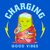Camiseta Charging Good Vibes - Geek e Nerd