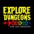 Camiseta Sword Dices Explore Dungeons - RPG - Coleco Roupas e Jogos