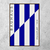 Pôster Quadro Bauhaus Frankfurt 1919 Azul e Branco - Bauhaus