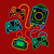 Camiseta Neon Game Cube - Retro Games - Coleco Roupas e Jogos