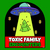 Camiseta Toxic Family Christmas - Natal - Coleco Roupas e Jogos