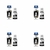 Kit 4x Tinta Epson T774120 T774 Preto M105 M205 L656 606 | Original