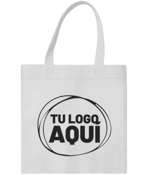 Bolsa Reutilizable Blanca 30x30 personalizada por 50 unidades