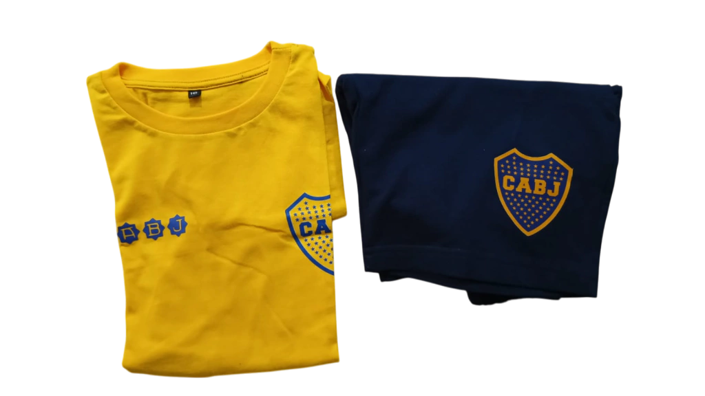 COMBO 390- REMERA + BERMUDA BOCA
