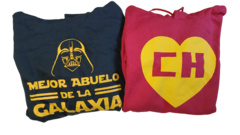 COMBO 05 - BUZO ABUELO DE LA GALAXIA + BUZO CHAPULIN COLORADO - comprar online