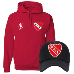 BUZO + GORRA INDEPENDIENTE 01 en internet