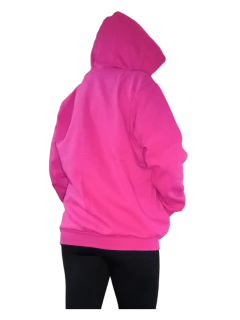 Buzo Canguro Liso Fucsia en internet