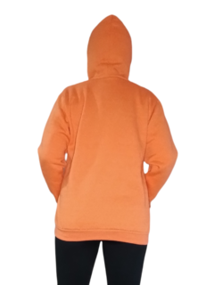 Buzo Canguro Liso Naranja en internet