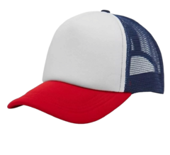 Gorra Trucker Tricolor Marino