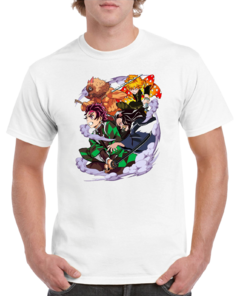 Remera Blanca Tanjiro DEMON SLAYER