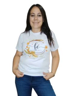 Remera Blanca Fe en internet