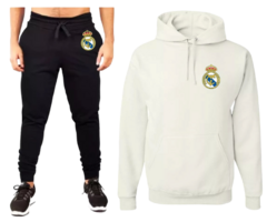 CONJUNTO BUZO + JOGGER REAL MADRID 2