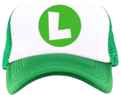GORRA SUPER MARIO BROS LUIGI 04