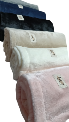 Manta Pie de cama Polar Soft Liso 2x1,50 en internet