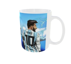 TAZA CERAMICA MESSI 09 - LyO Store