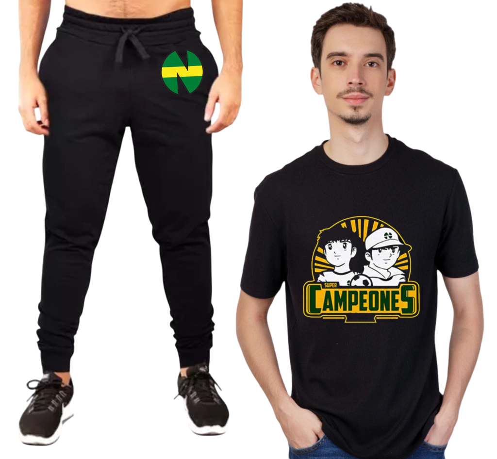 CONJUNTO REMERA + JOGGER SUPER CAMPEONES 04