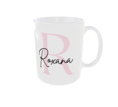 TAZA CERAMICA LETRA 01 en internet
