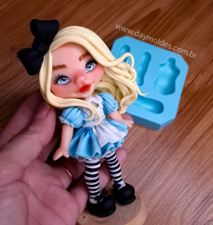 Molde Corpo Boneca Fofinha - comprar online