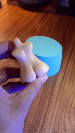 Molde de Silicone Tronco grávida bipartido