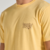 Camiseta Amarela Manga Curta Estampa Relevo Hurley Flow Amarela na internet