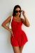 Vestido MADRI vermelho - comprar online