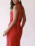 Vestido Helena vermelho longo - comprar online