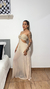 Vestido longo em tule na internet