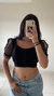 Cropped em tule - comprar online