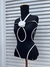 Body bicolor com broche