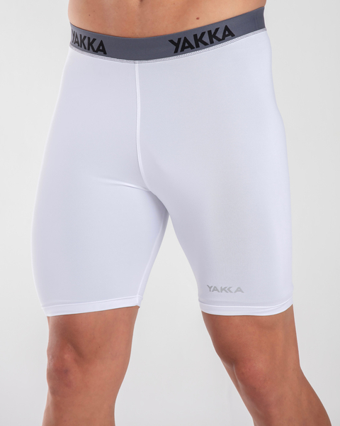Calza Termica Corta Hombre Blanca - comprar online