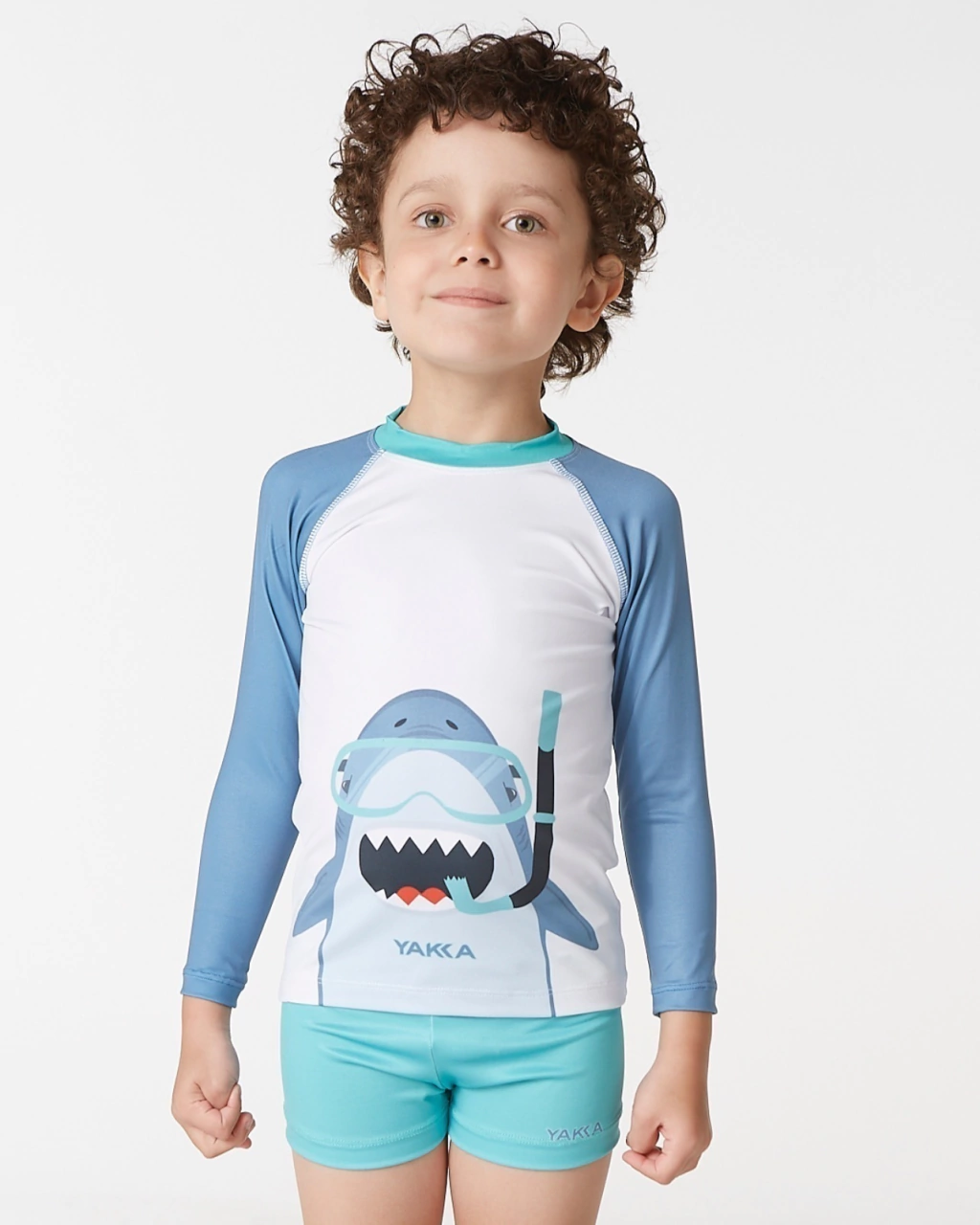 Remera Larga Filtro UV Tiburón