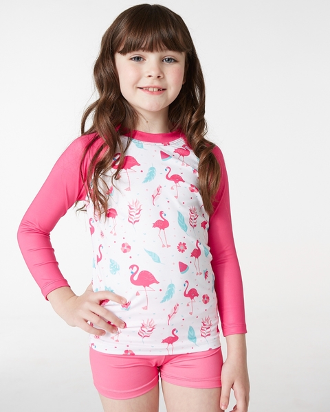 Remera Larga Filtro UV Flamenco - comprar online
