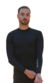 Remera Térmica Negro Black Kaoma - Yakka