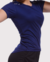 Remera Running Niña Marino - comprar online