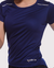 Remera Running Niña Marino