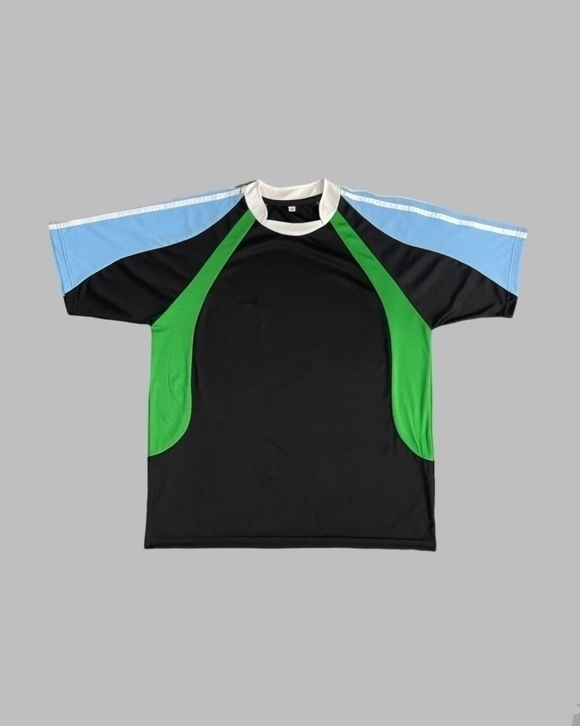 Pack X 7 Camisetas Senior Verde Negro y Celeste