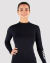 Remera Térmica Negro Black Kaoma - Yakka
