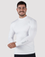 Remera Térmica Blanca White & Negro Black Kaoma
