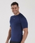 Remera Corta Filtro UV Marino - Yakka