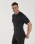Remera Corta Filtro UV Negro