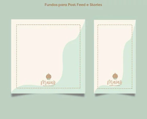 Arquivo Digital | Fundo personalizado Feed & Stories