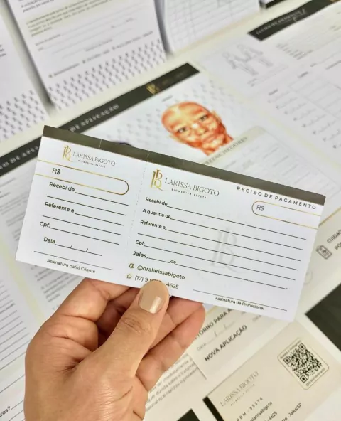 Bloco de Recibo (com promissória)