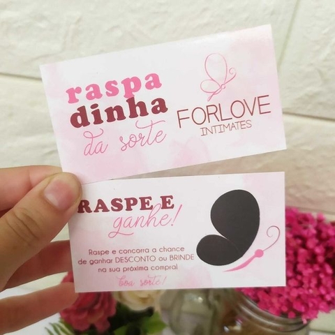 Raspadinha da Sorte | Personalizada