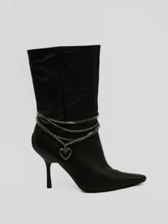 BOTA COURO CUSTOM (37) - BRECHÓ TOFFOLIANDO