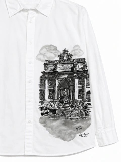 CAMISA SOCIAL FONTANA DI TREVI (M) - comprar online