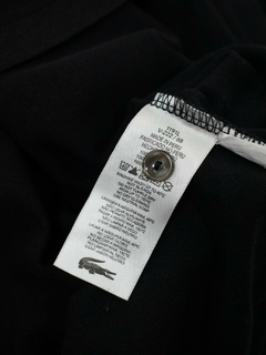 POLO LACOSTE GOLA AZUL (M) - loja online