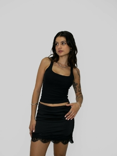 SAIA PRETA RENDA (38) - comprar online