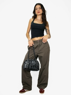 BOLSA PRETA TEXTURIZADA - loja online